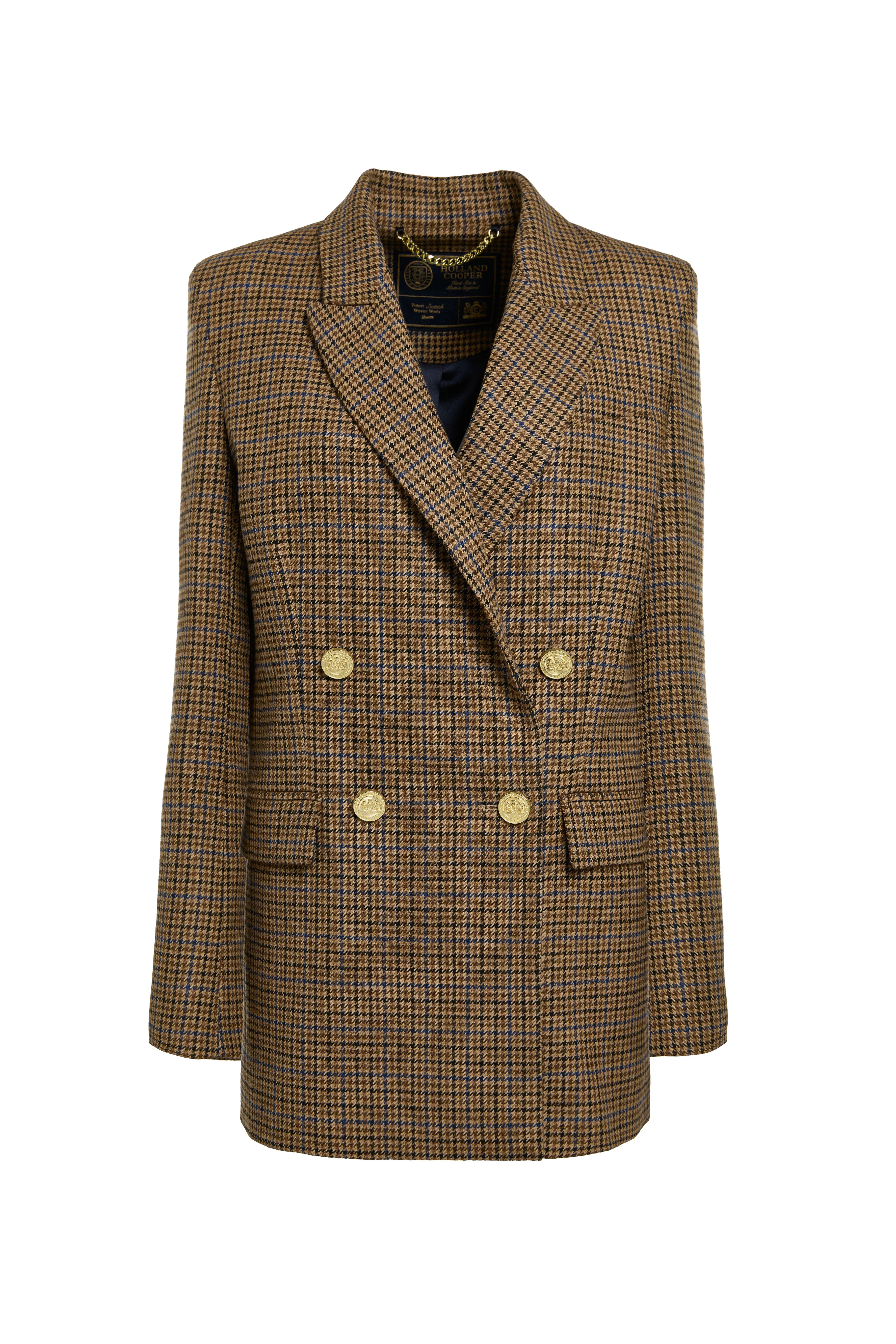 Belgravia Blazer (Abbot Check Tweed) | Holland Cooper