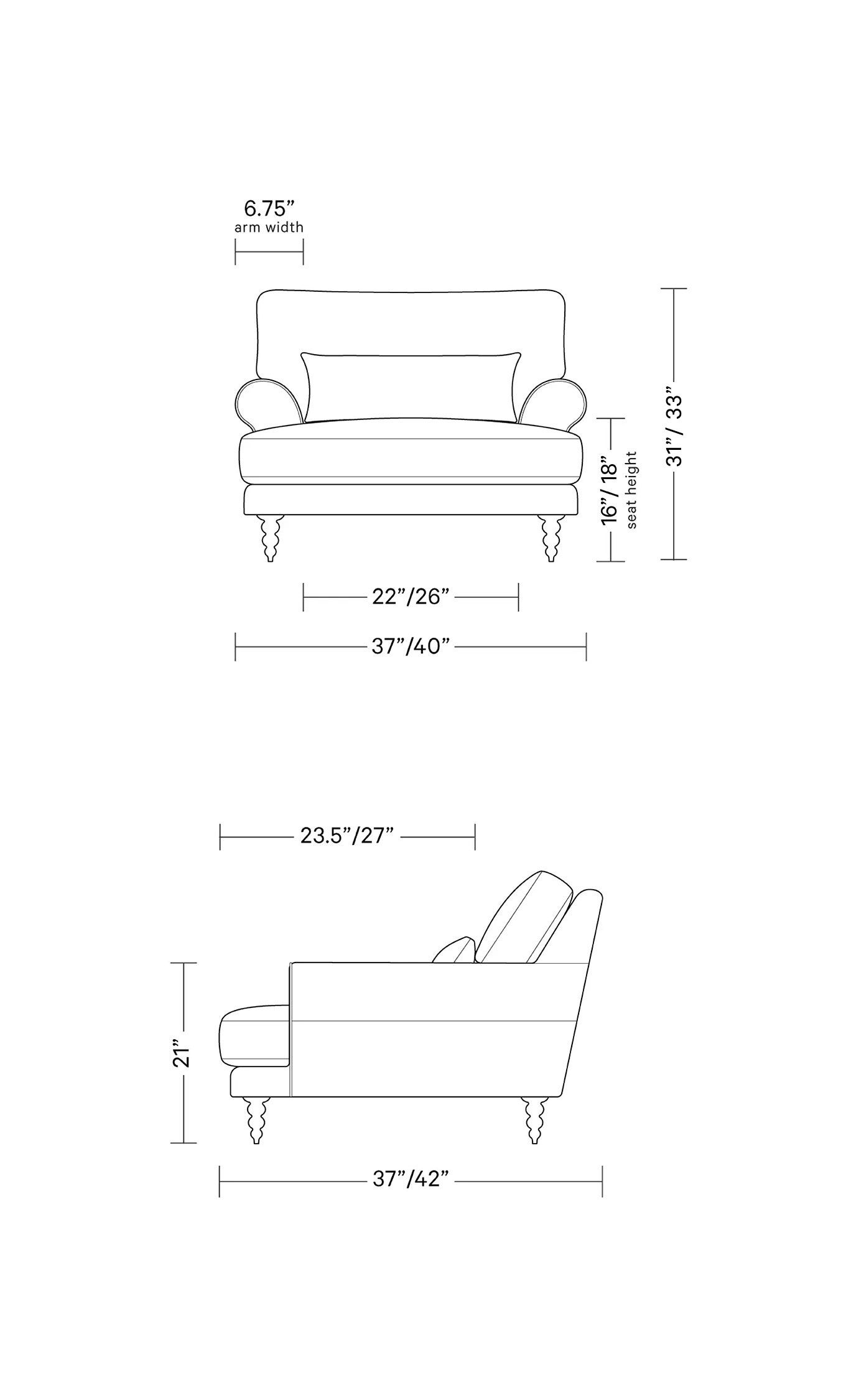 Maxwell Accent Chair by Apartment Therapy | Interior Define