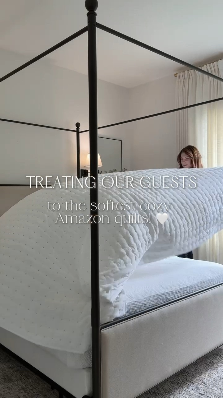 Fall is cozy season, and these Amazon quilts are our favorite! Treating our guests to the softest bedding with these quilts, and they come in several warm and neutral colors! 🤍

#LTKFindsUnder50 #LTKFindsUnder100 #LTKHome