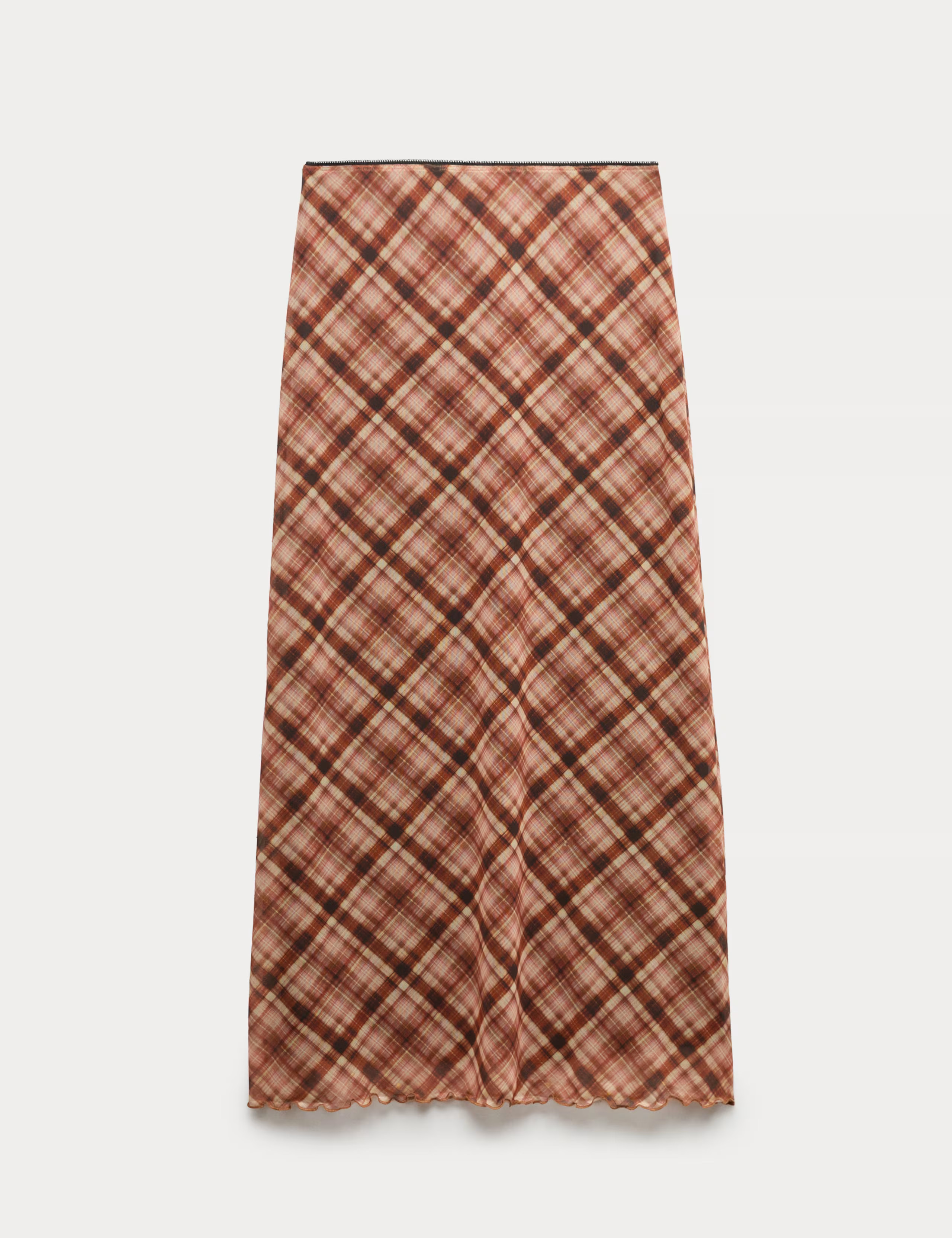 Checked Midaxi Pencil Skirt | Marks & Spencer (UK)