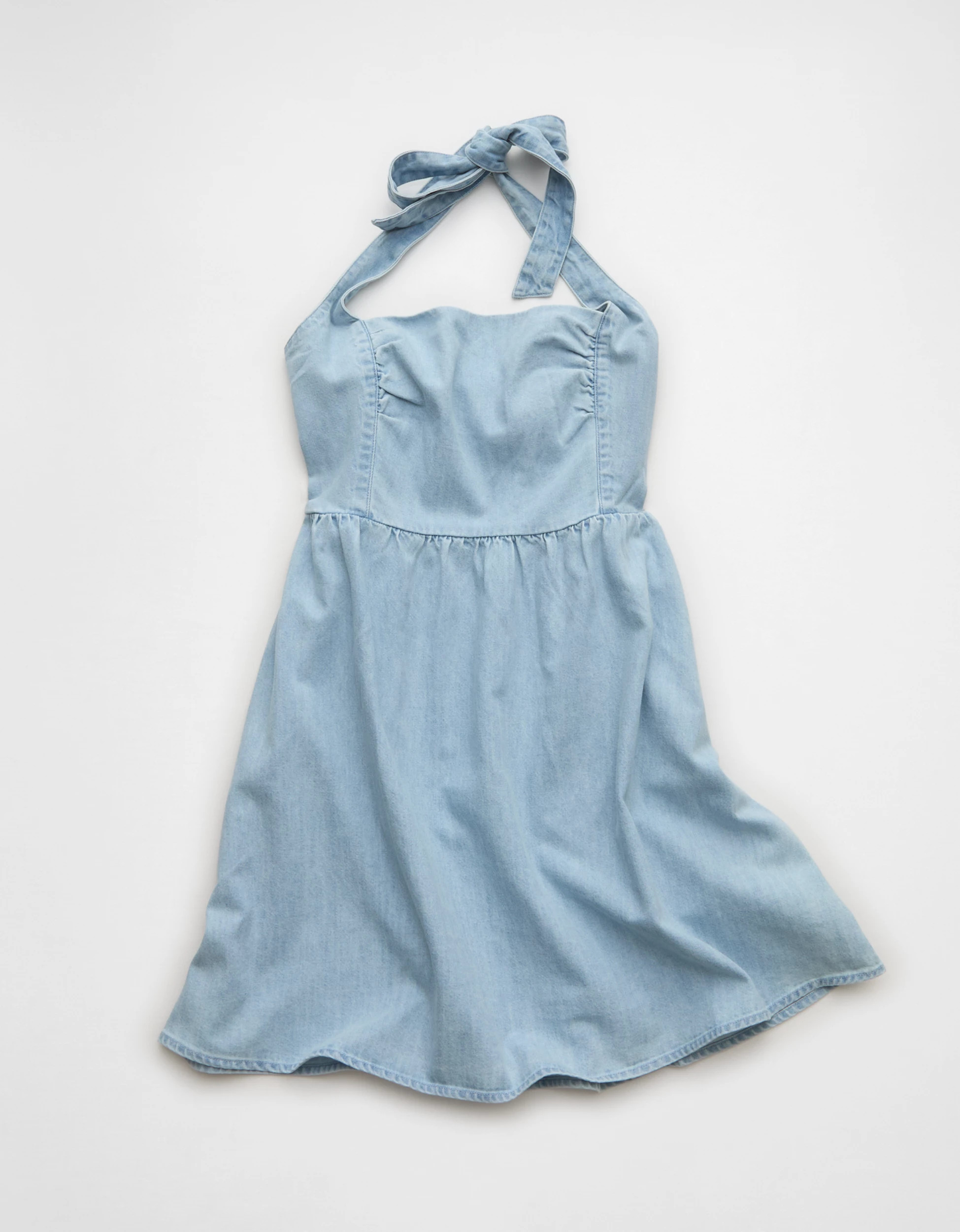 AE Halter Square Neck Mini Dress | American Eagle Outfitters (US & CA)