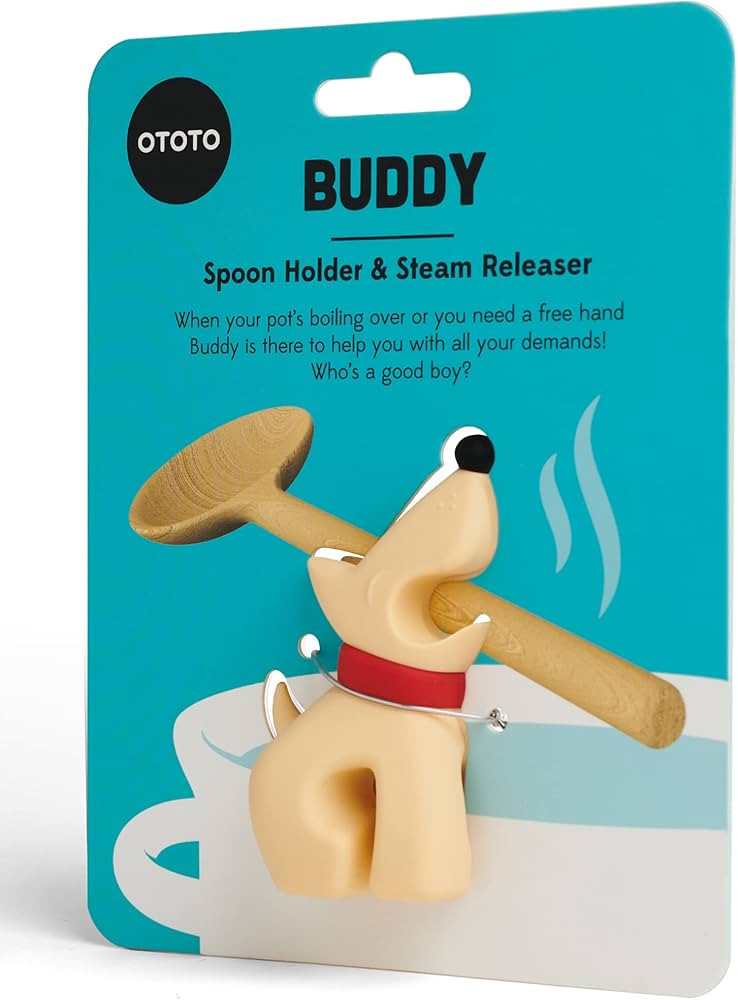 Funny Spoon Holder by OTOTO - Spoon Rest for Stove Top - Cooking Gadgets, Cooking Gifts, Cool Kit... | Amazon (US)