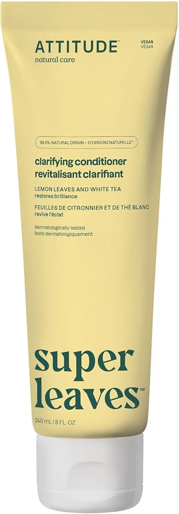 ATTITUDE Clarifying Hair Conditioner, Dermatologically Tested, Plant- and Mineral-Based, Vegan, L... | Amazon (US)