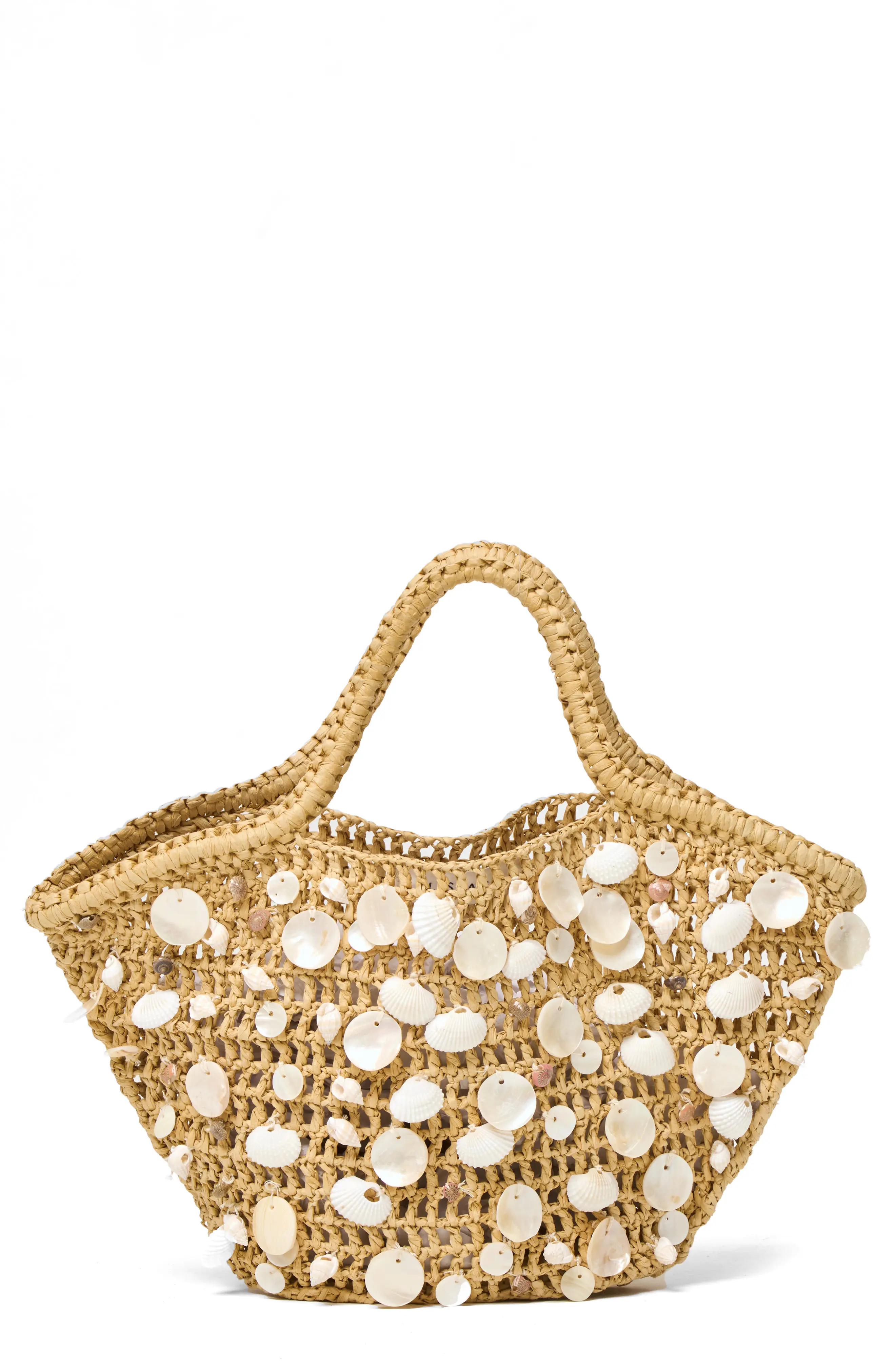 Alba Crochet Raffia Tote (Women) | Nordstrom | Nordstrom