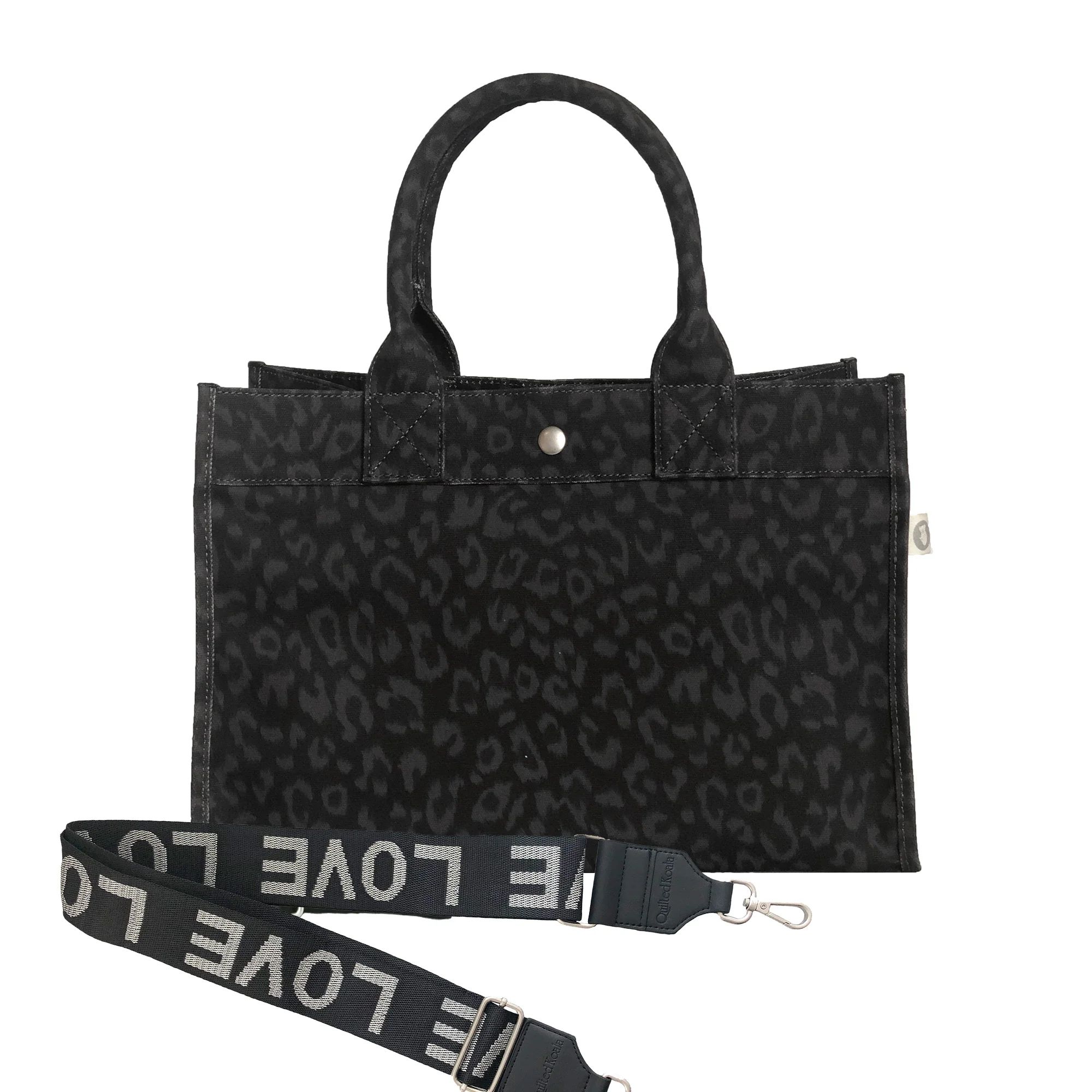 SPECIAL Midi East West Bag: Black Leopard Just $88 (reg. $208) | Quilted Koala