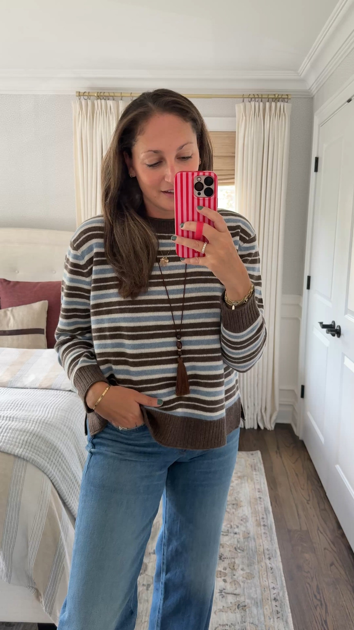 Quite possibly my favorite fall fashion purchase?! This cashmere sweater from @Quince is gorgeous, cozy, and the stripe is just so cool. It’s super affordable too!! Everyone needs this sweater in their fall wardrobe…

#LTKdayinmylife #LTKootd #LTKOver40