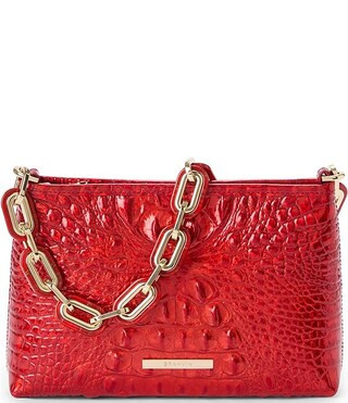 Melbourne Collection Mod Lorelei Red Opal Shoulder Bag | Dillard's
