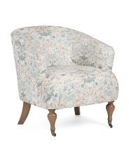 29x31 Juliette Strawberry Thief Accent Chair | TJ Maxx