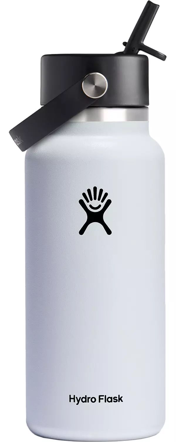 Hydro Flask 32 oz. Wide Mouth Bottle with Flex Straw Cap | Dick's Sporting Goods