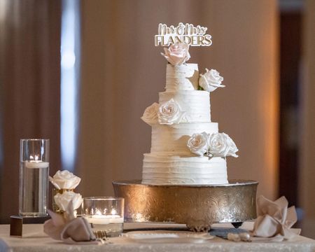 Wedding cake topper / gold mirror 

#LTKunder100 #LTKunder50 #LTKwedding