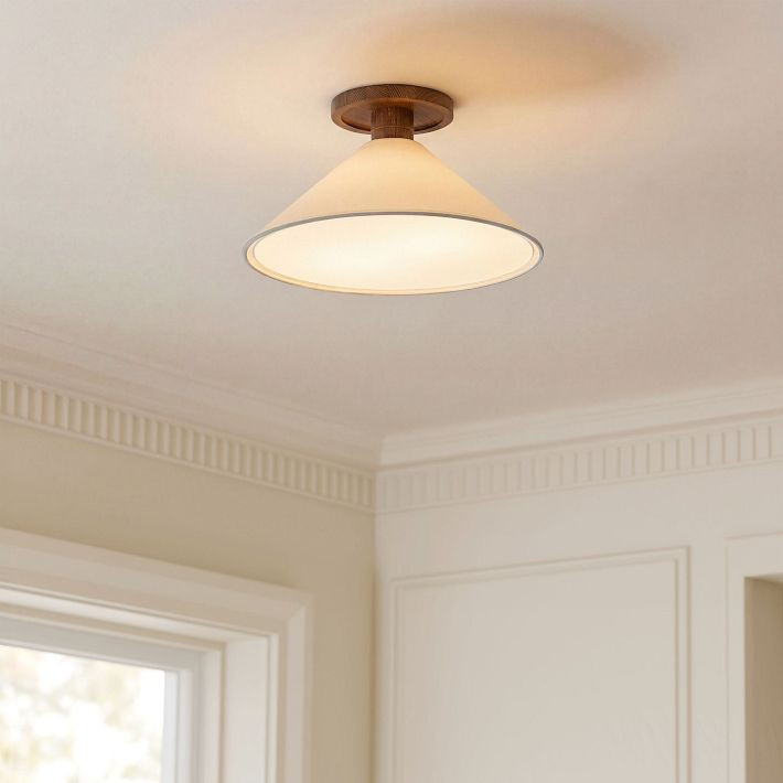Devon Flush Mount (16") | West Elm (US)