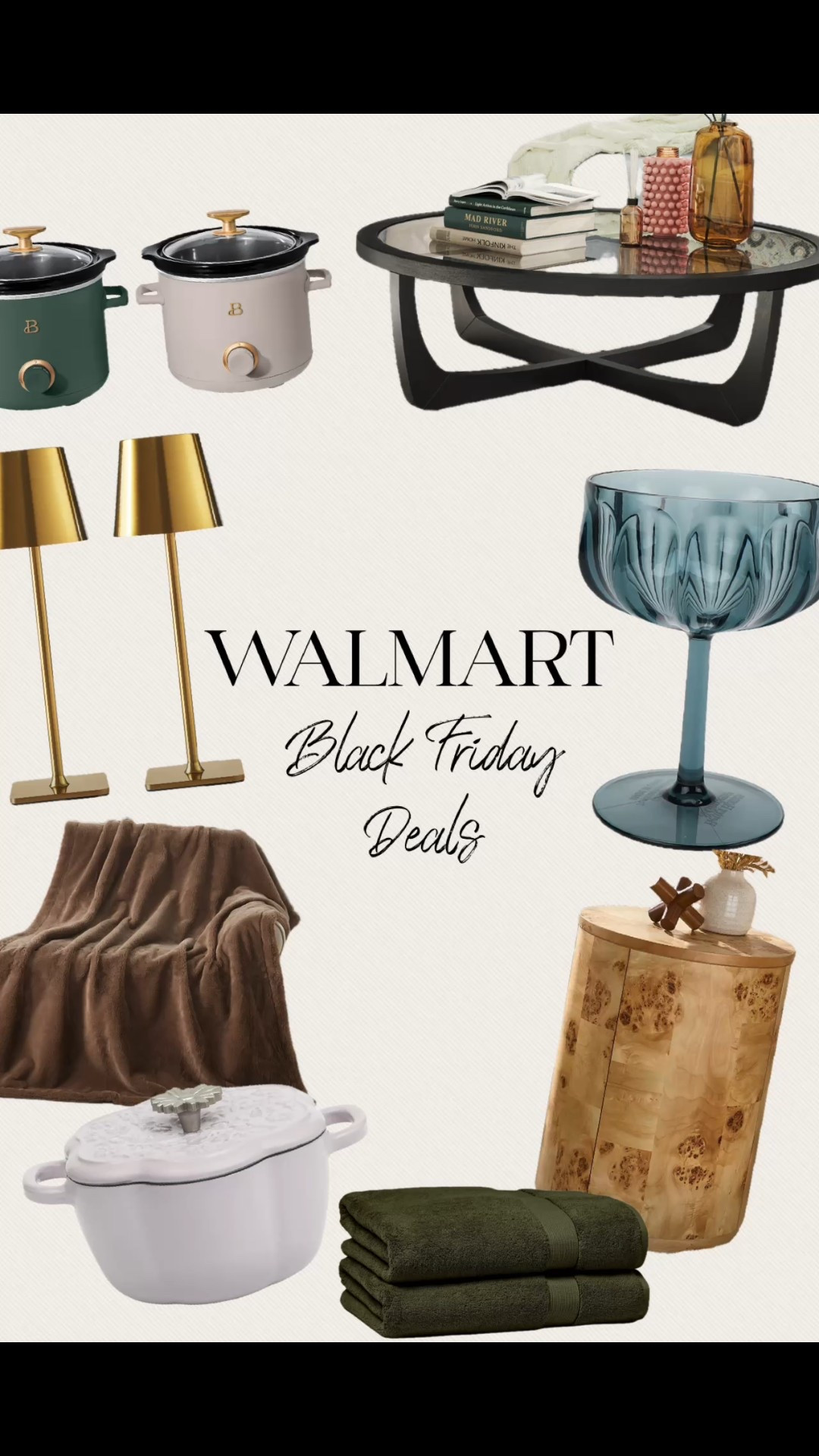 Walmart early Black Friday home deals starting at just $1.30 for these glasses, $12 for the oversized throw, $9/mini crockpot! 

#LTKCyberWeek #LTKGiftGuide #LTKHoliday