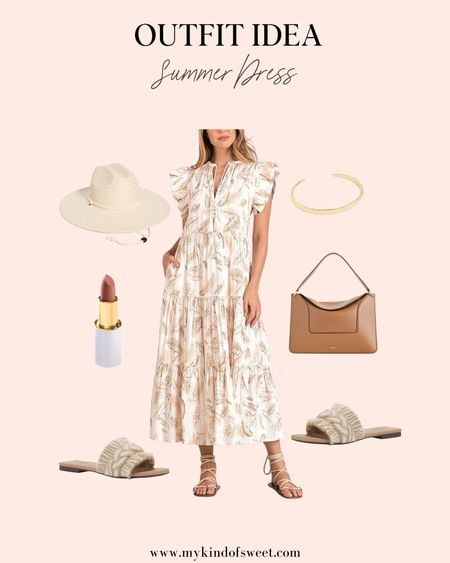 I’m loving this summer dress from Bloomingdale’s. Pair it with these Revolve Sandals for extra style and comfort (because who doesn’t want both of those?).

#LTKShoeCrush #LTKSeasonal #LTKStyleTip