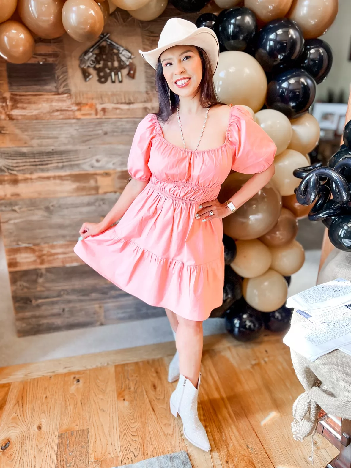 Short Balloon Sleeve Mini Dress curated on LTK