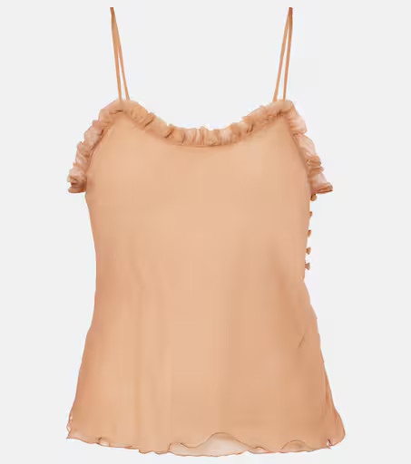 Ruffled camisole | Mytheresa (US/CA)