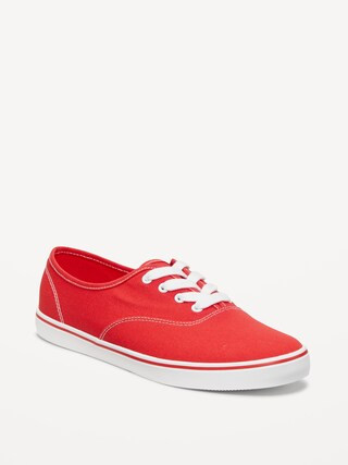 Canvas Prep Sneakers for Women | Old Navy (US)