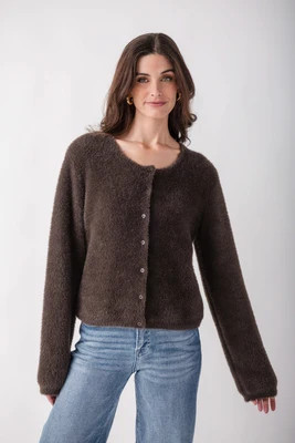 Z Supply Winterglow Fluffy Cardigan | Social Threads