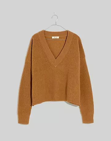 (Re)sourced Cashmere V-Neck Pullover Sweater | Madewell