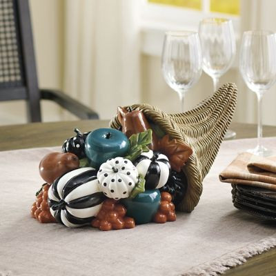 Regal Tabletop Cornucopia | Grandin Road | Grandin Road