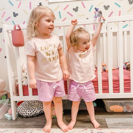 Toddler girls matching outfits from Target. Each item is $5. Cat & Jack Mother's Day idea!

#LTKkids #LTKSeasonal #LTKfamily