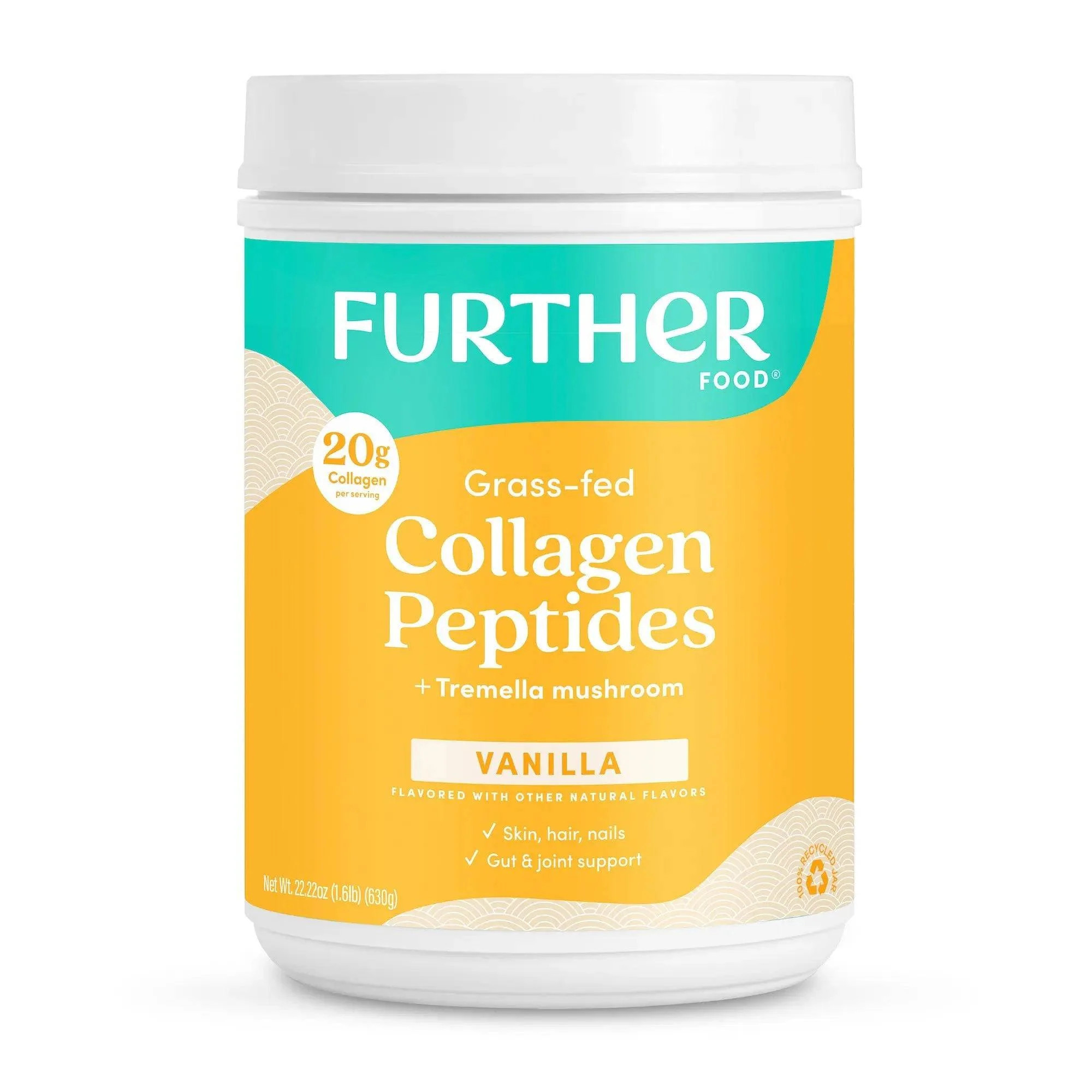 Vanilla Collagen Peptides Powder | Further Food
