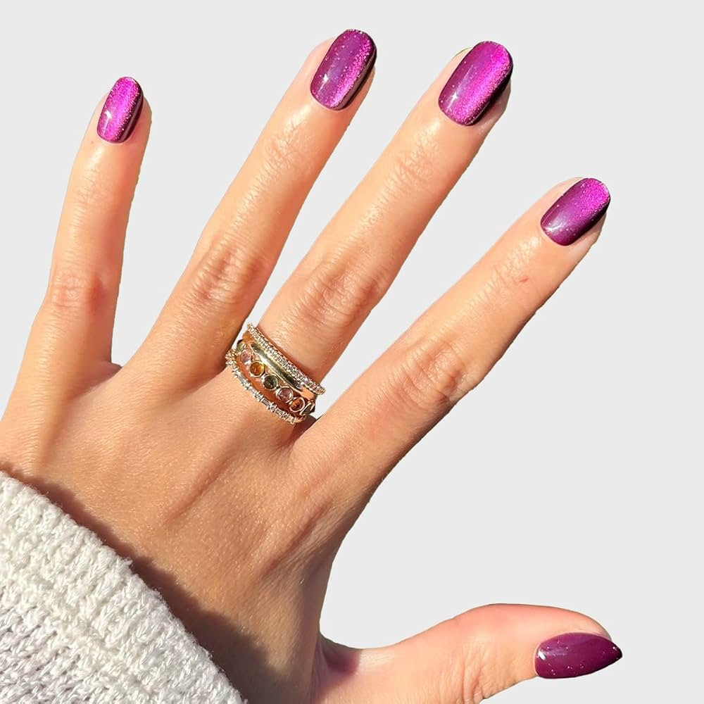 Olive & June Instant Mani Press On Nails (Glue) | 42 Fake Nails, 21 Sizes | Non-Toxic, Long-Lasti... | Amazon (US)