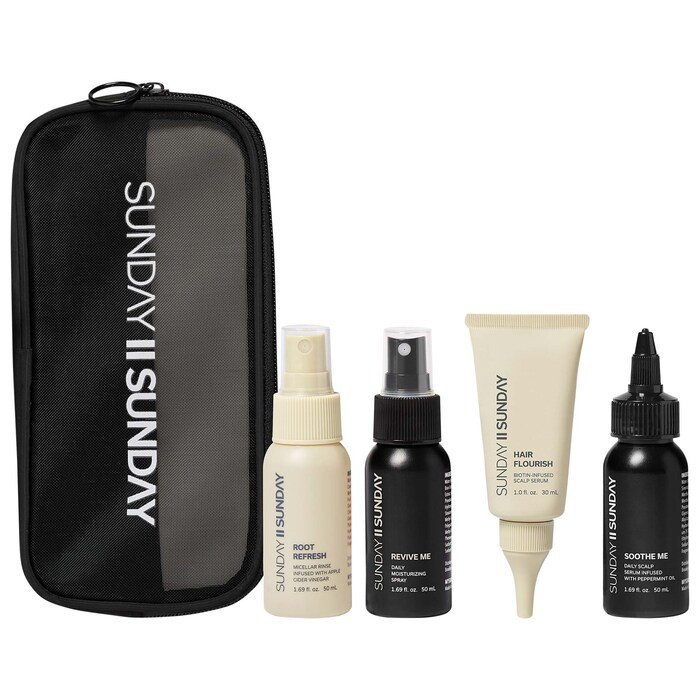 Minis, Post Gym Hair Kit for Travel and Workout Bags - SUNDAY II SUNDAY | Sephora | Sephora (US)