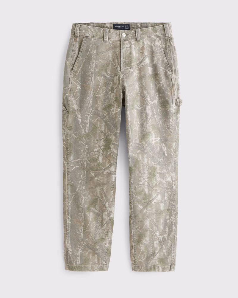 Men's Loose Workwear Pant | Men's Bottoms | Abercrombie.com | Abercrombie & Fitch (US)