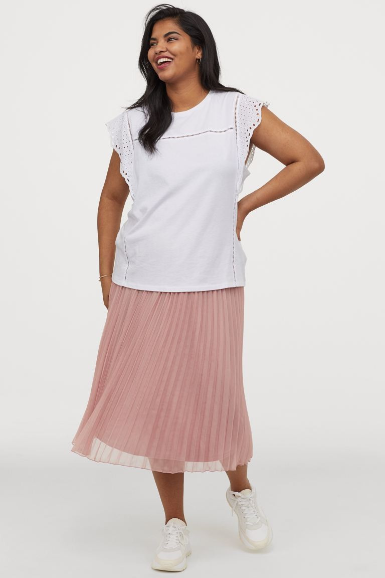 H&M+ Pleated Skirt | H&M (US + CA)