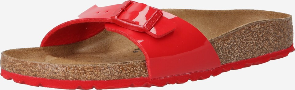 BIRKENSTOCK Muiltjes in Vuurrood | ABOUT YOU NL