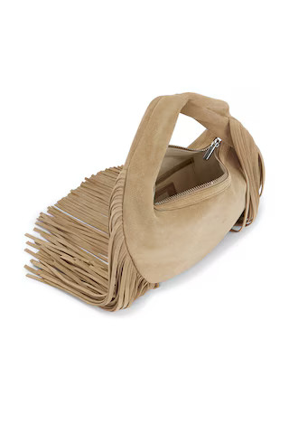 Agnes Mini Bag in Suede Sand | Revolve Clothing (Global)