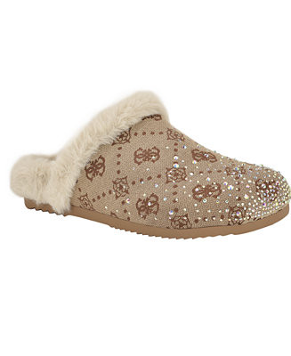 Women's Gascona Embellished Cozy Slip-On Logo Clogs | Macy's