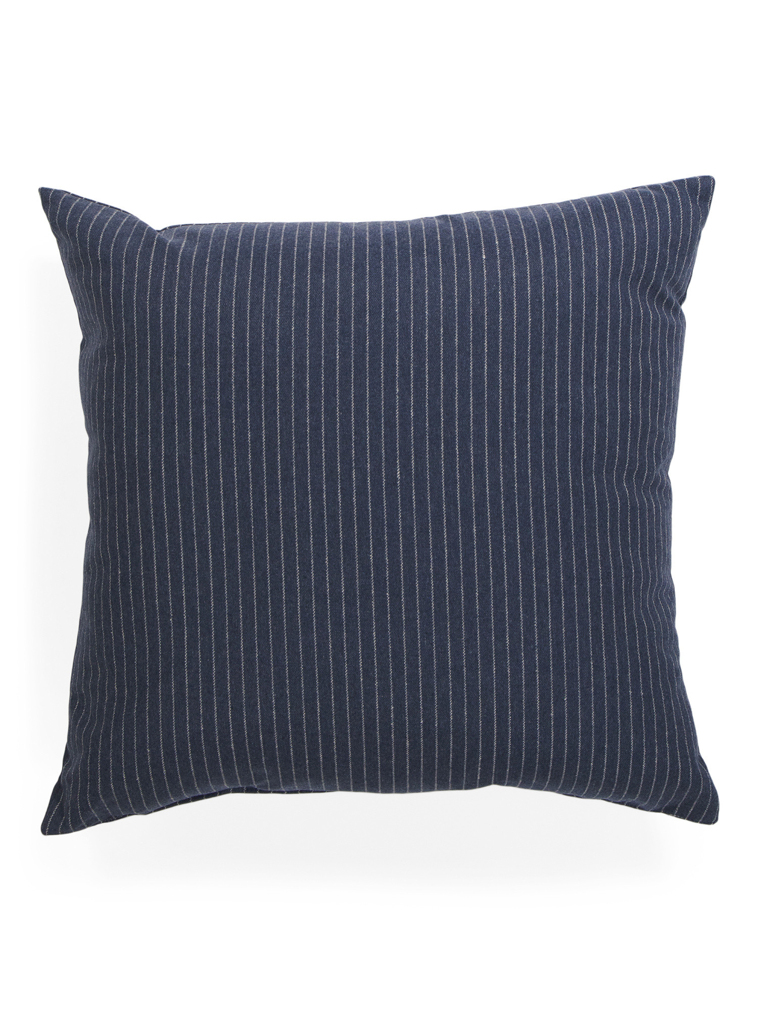 24x24 Wool Blend Mcinnis Pinstripe Oversized Luxury Pillow | TJ Maxx