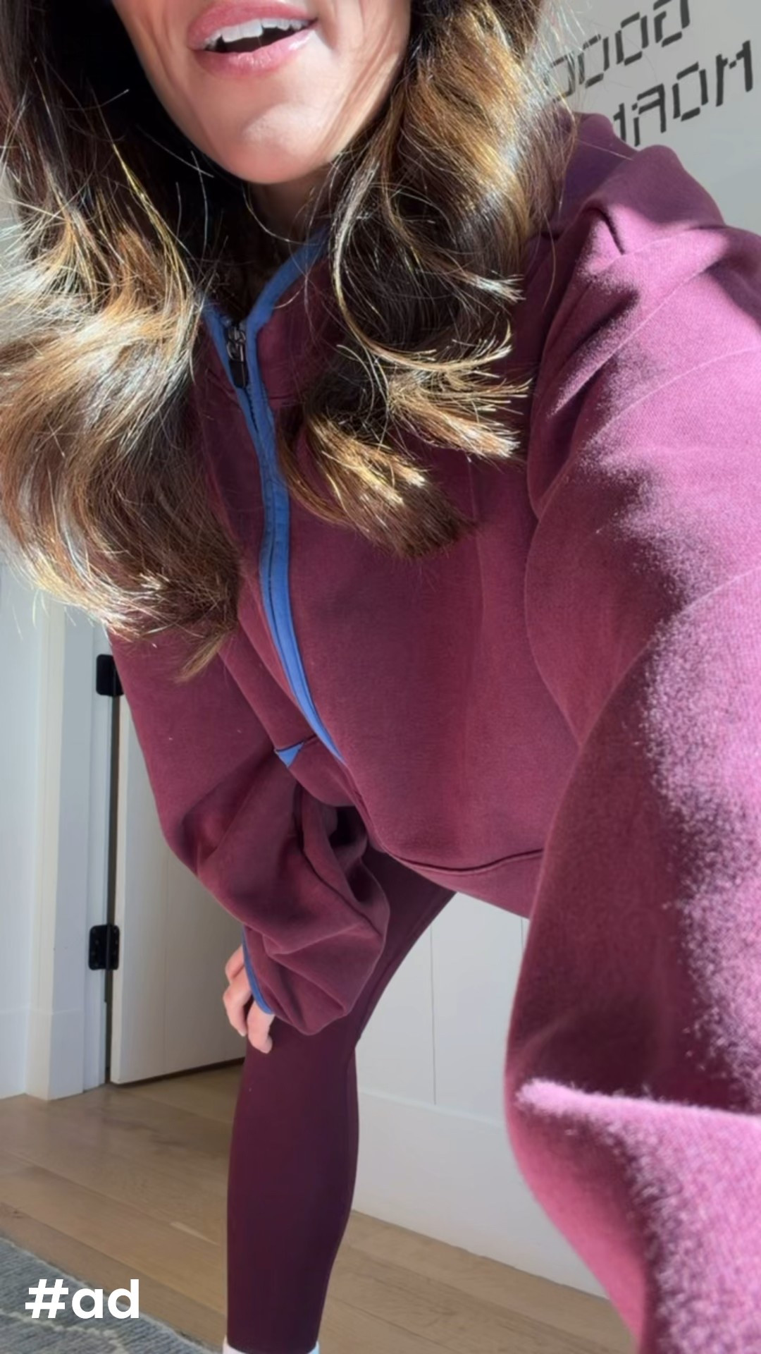 My recent DSG order! I'm wearing an XS in the leggings and the zip up is a men's XL.  @dickssportinggoods, #dsgpartner  #ad 