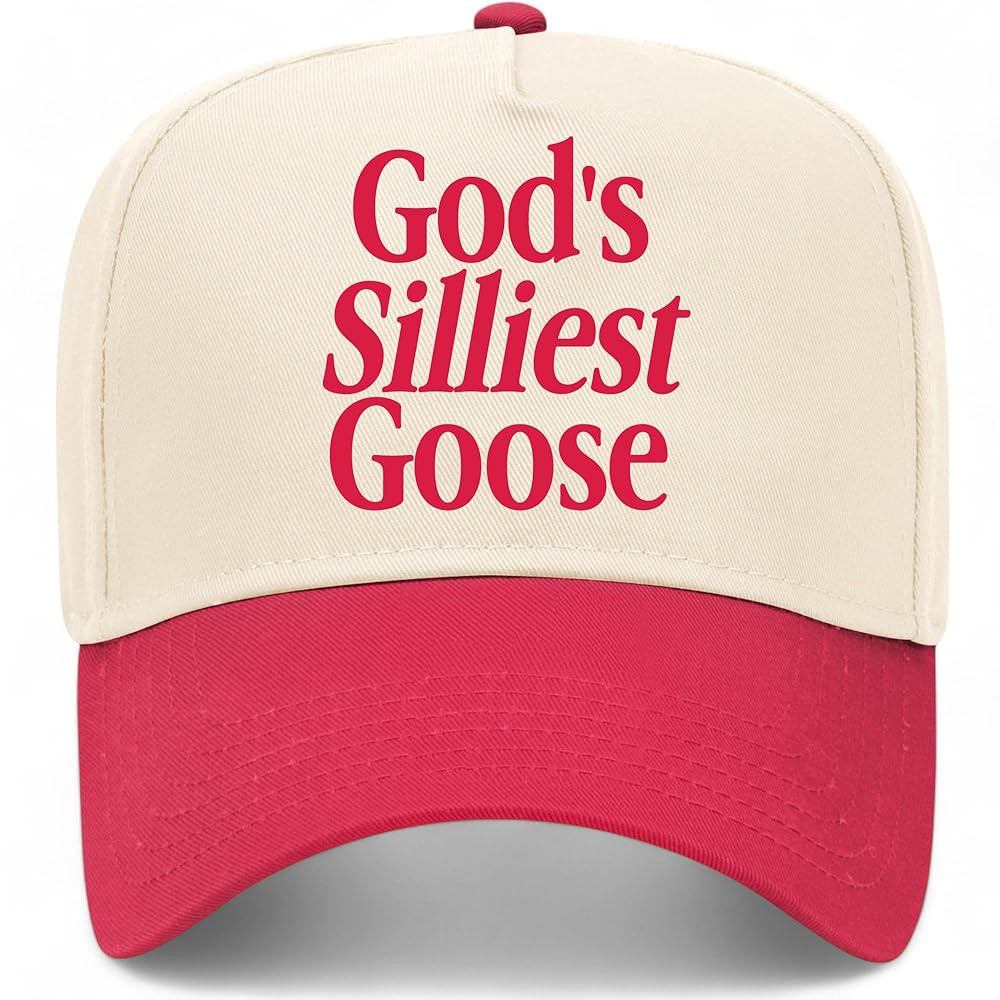 God's Silliest Goose Vintage Trucker Hat | Premium Snapback Baseball Hat for Men & Women | Amazon (US)