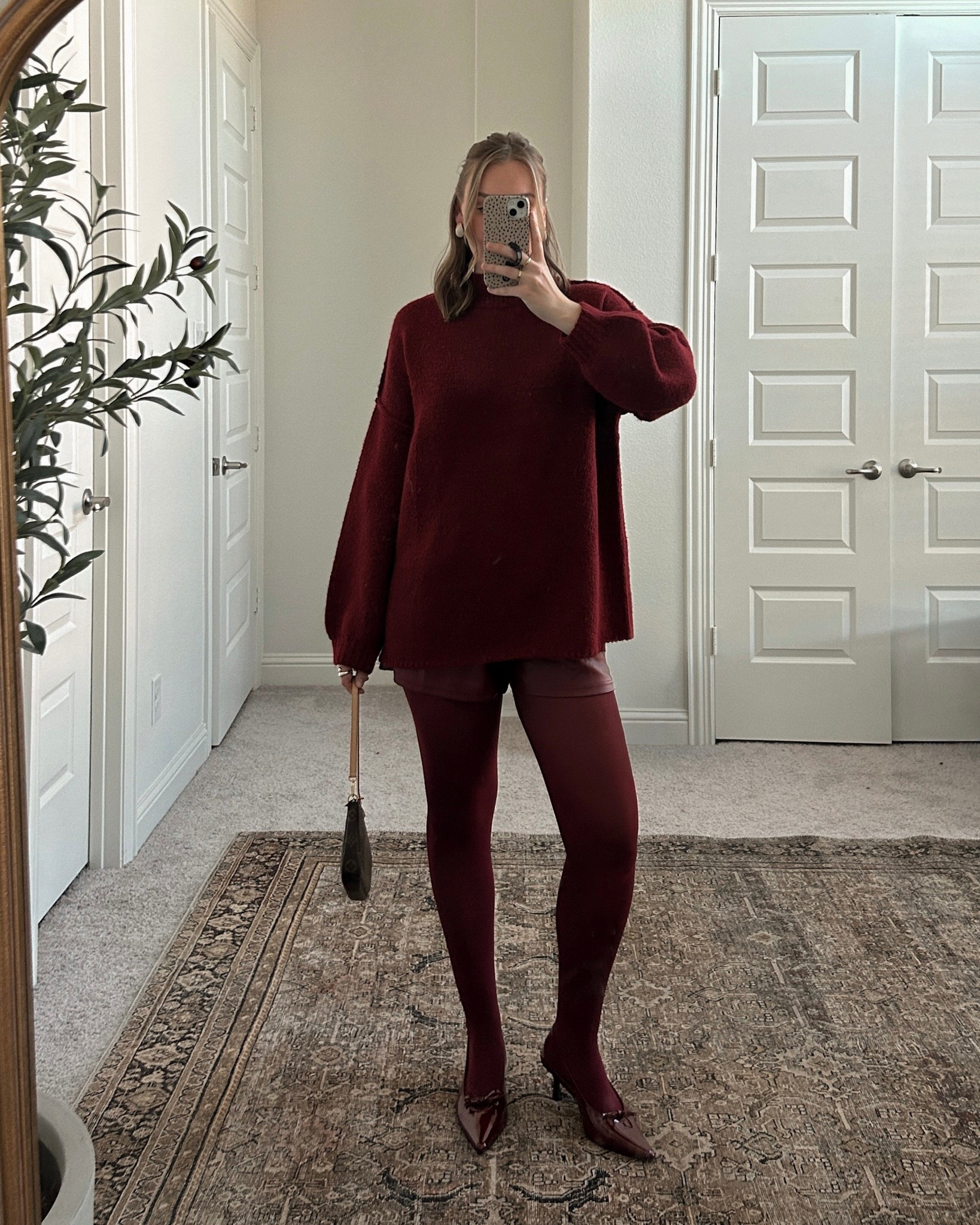 Save for your galentines party or valentines date night!! Sweater XL, shorts L (but need a M) and heels TTS! Would be perfect if you did this in all black or brown!! 

#LTKootd #LTKValentine #LTKmomlife