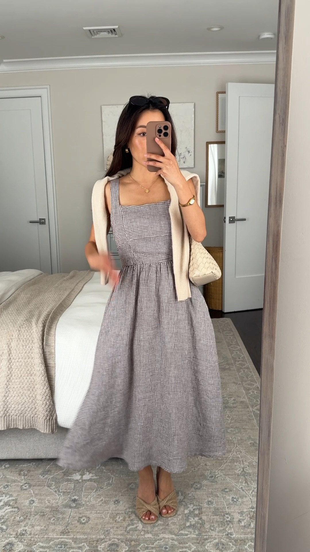• Quince 100% Linen Fit & Flare Midi Dress XS looser fit on me. Adjustable straps, Lots of new colors!

Pockets and adjustable straps. Linked a few of my other favorite dresses from there as well.

Summer dresses, petite friendly dresses, europe vacation, gingham dresses

#LTKPetite #LTKSeasonal #LTKTravel