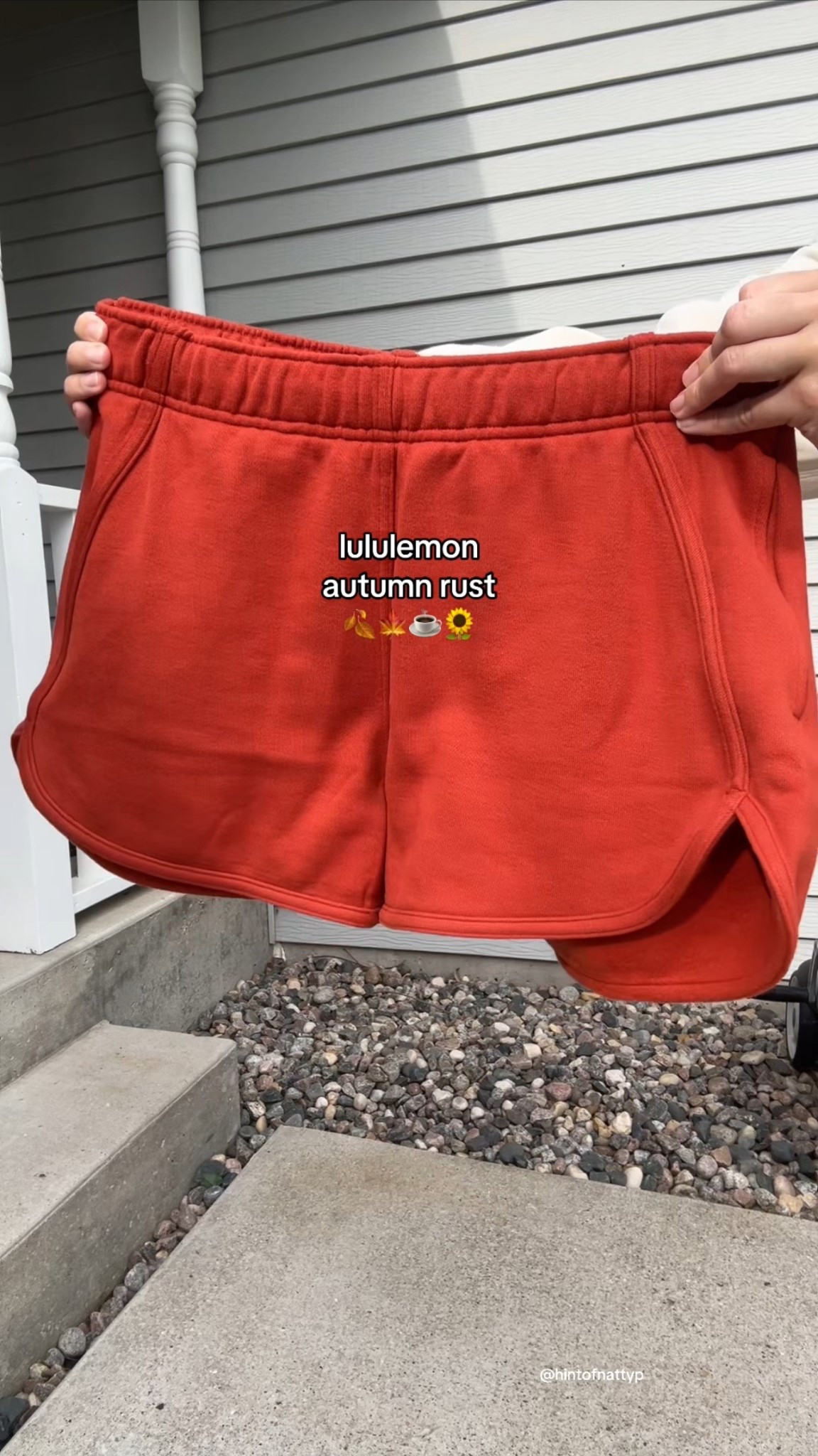 lululemon autumn rust scuba short 

#LTKSeasonal #LTKStyleTip #LTKActive