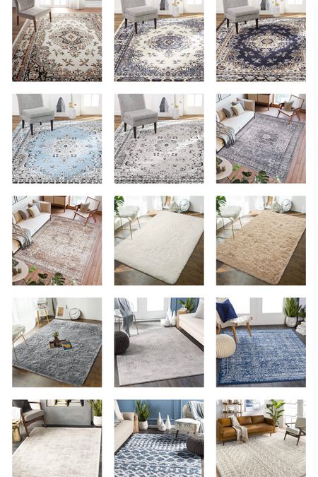 Amazon rugs! Beautiful for any cozy home! 

#LTKGiftGuide #LTKstyletip #LTKhome