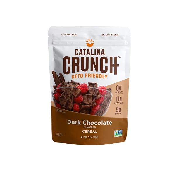 Catalina Crunch Dark Chocolate Keto Cereal, 9oz Bags | Walmart (US)