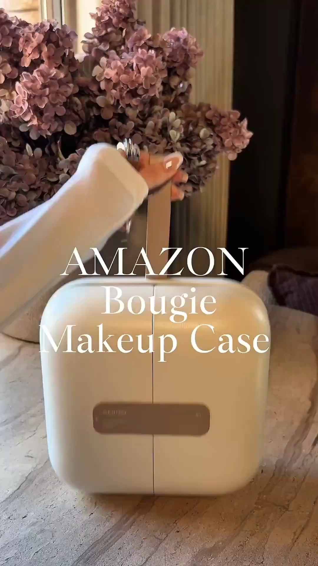 Bringing this back because I absolutely adore this makeup case! 💗 Featuring a hard-shell design with a leather-like exterior, it's a breeze to clean. It has three compartments and a large mirror with three settings. The color is stunning, it's incredibly functional, and SUPER durable! I love its shape and how effortlessly it fits into my bag.  😍

#makeupbag #travelessentials #beautyfind #amazonfind #travelfind #aestheticbag



#LTKselfcare #LTKSaleAlert #LTKBeauty