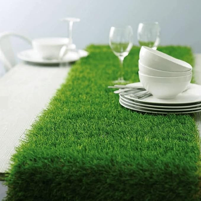 Efavormart Artificial Grass Table Runner for Table Decoration | Amazon (US)