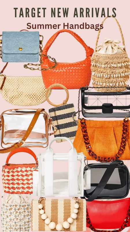 Target New Arrivals - Summer Handbags, Clutches, Clear Bags, Festival Bags, Summer Event Bags, Stadium Bags

#LTKFindsUnder50 #LTKItBag #LTKSaleAlert