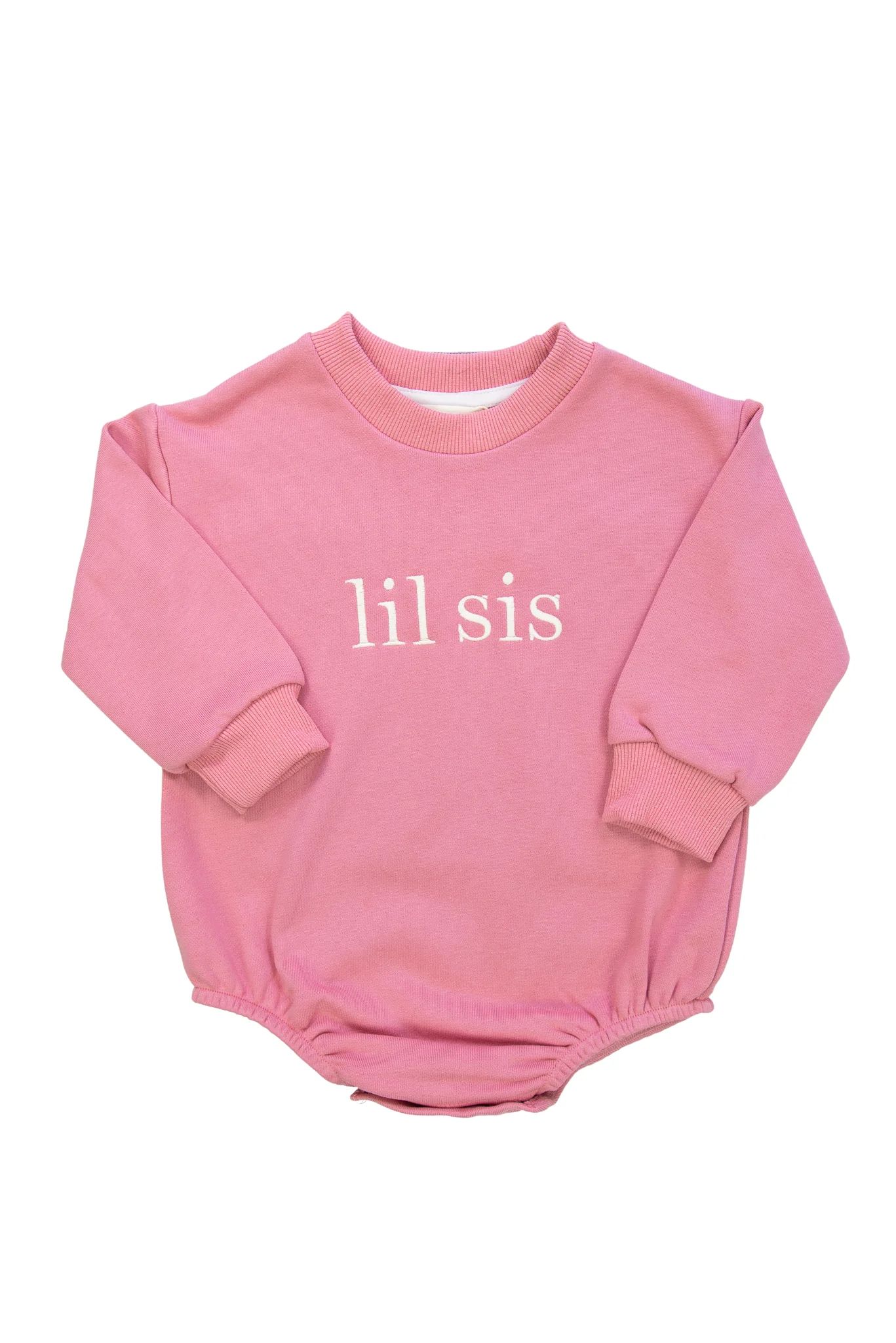 Girls Lil Sis Sweatshirt Bubble | Sugar Dumplin' Kids