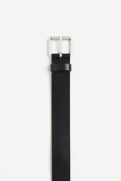 Leren riem - Zwart - HEREN | H&M NL | H&M (DE, AT, CH, NL, FI)