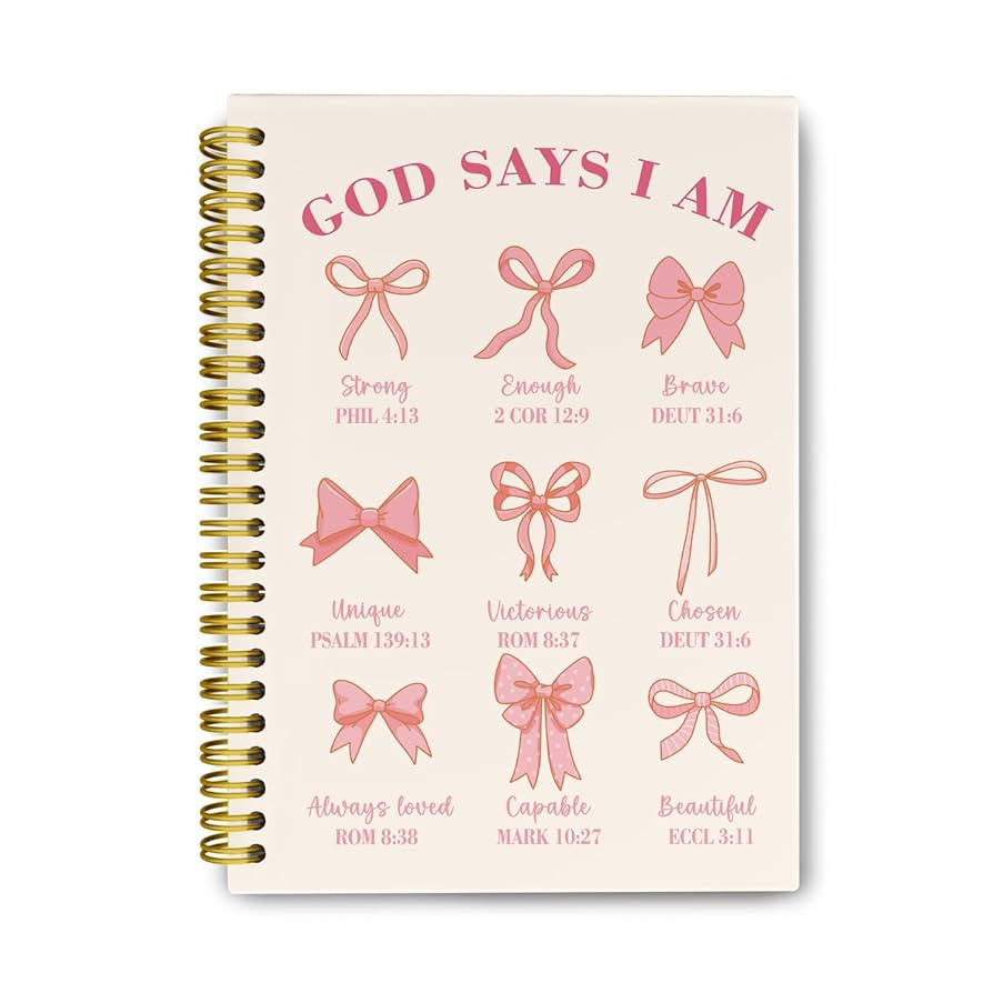 Bible Journal for Women, Christian Prayer Journal Pink Notebook Gifts for Teen Girls Kids, Bible ... | Amazon (US)