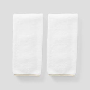 Piped Edge Hand Towels (pair) | Weezie Towels
