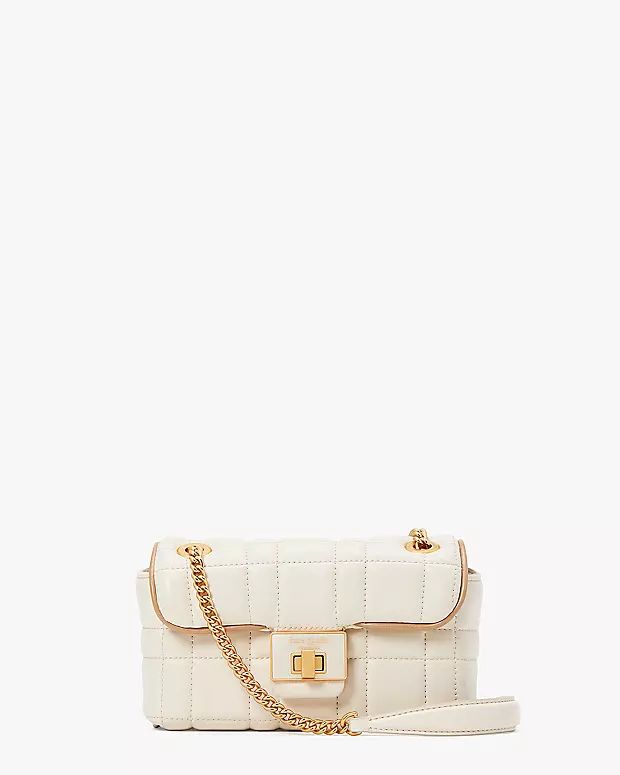 Evelyn Quilted Small Shoulder Crossbody | Kate Spade (US)