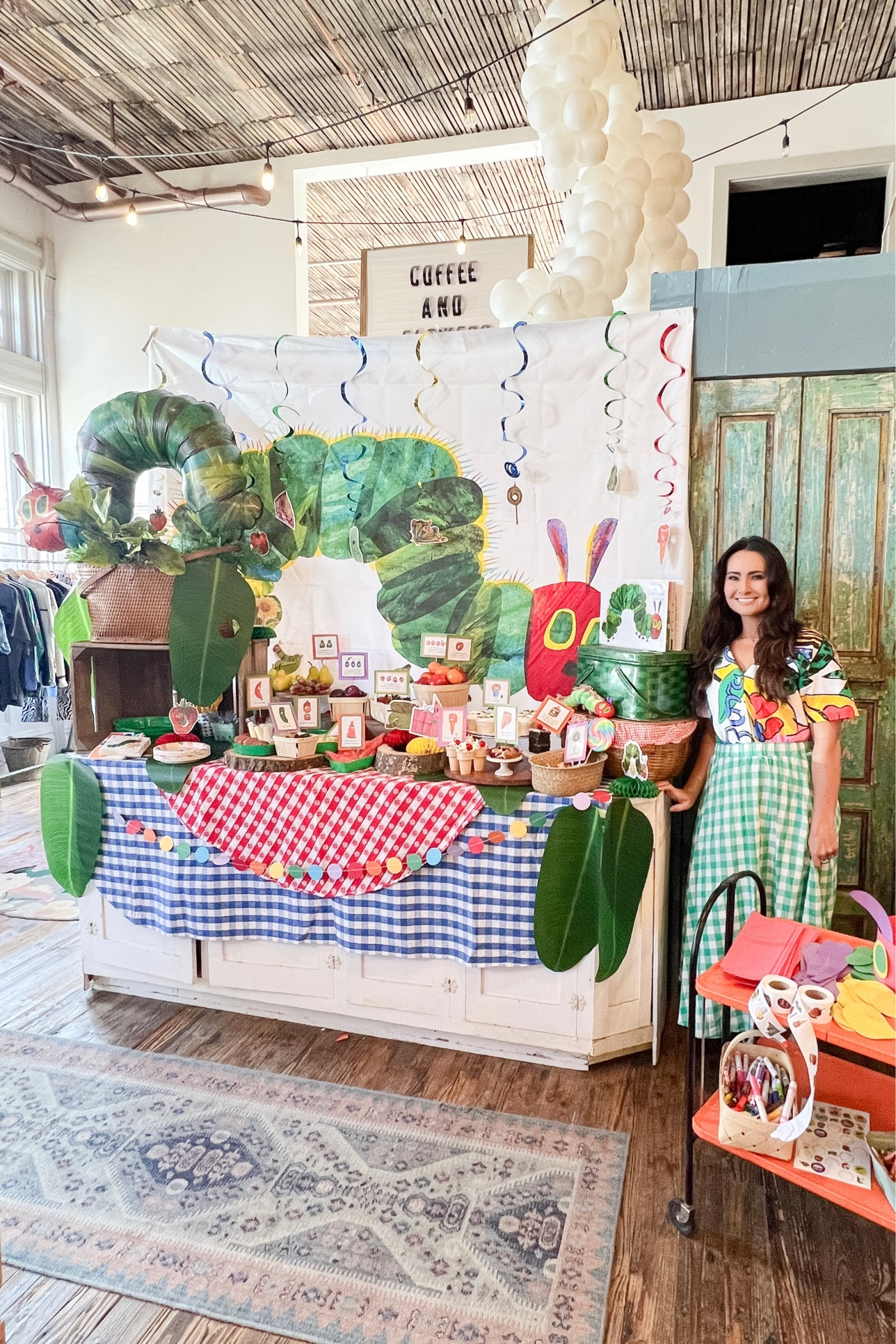 Very Hungry Caterpillar Party Decor 

Kids party decor kids theme children’s books theme story time Eric carle spring decor 

#LTKkids #LTKSeasonal #LTKfamily