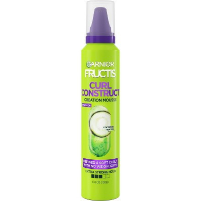 Garnier Fructis Style Curl Construct Creation Hair Mousse - 6.8oz | Target